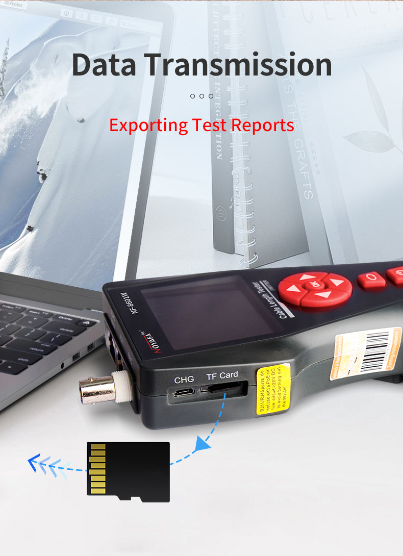 Tester di rete DDK-NF10626 completo di con 8 remoti