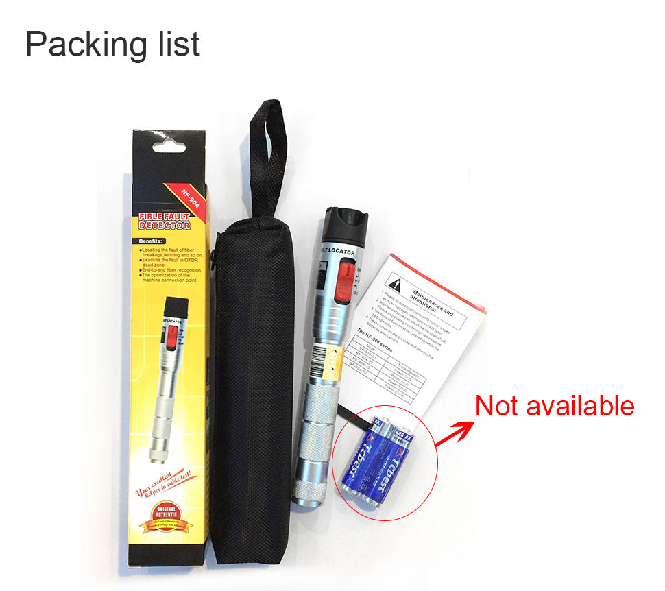 Visual Fault Locator DDK-NF2929 - Penna laser per fibra ottica