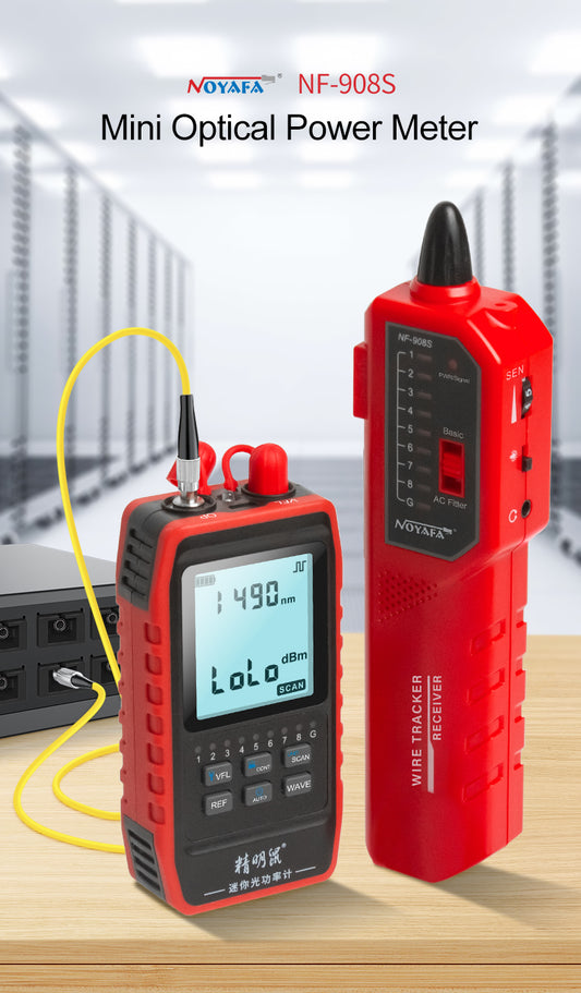 Tester rete rame e fibra ottica DDK-NF2493 Power meter