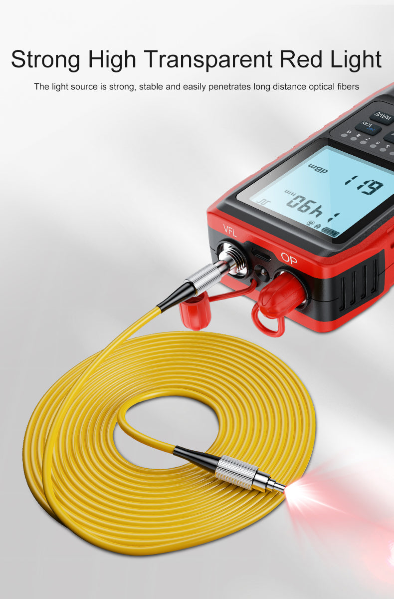 Tester rete rame e fibra ottica DDK-NF2493 Power meter