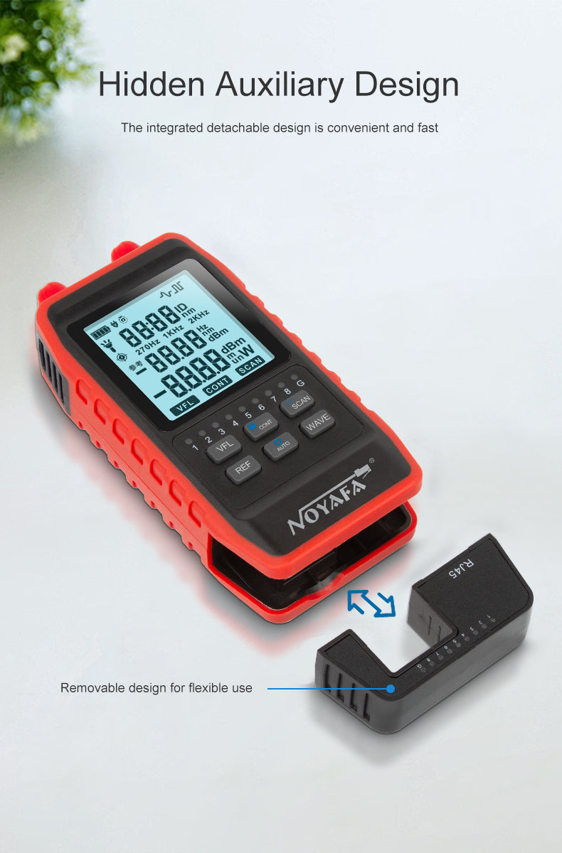 Tester rete rame e fibra ottica DDK-NF2493 Power meter
