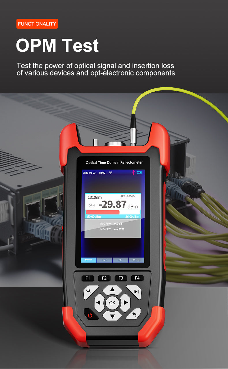 Mini OTDR  DDK-NF3006 per misurazione e la diagnostica di reti in fibra ottica