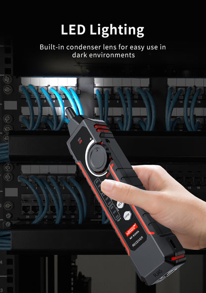 Tester Rete Multifunzione DDK-NF10234 con  Test di Tensione Senza Contatto