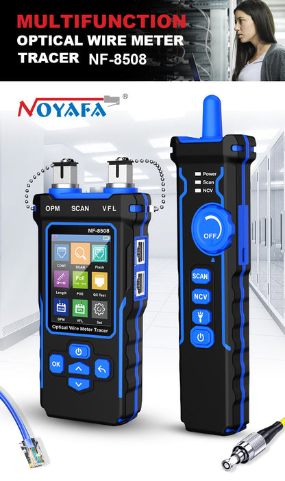 Tester di Rete DDK-NF10533 per Rame e Fibra ottica