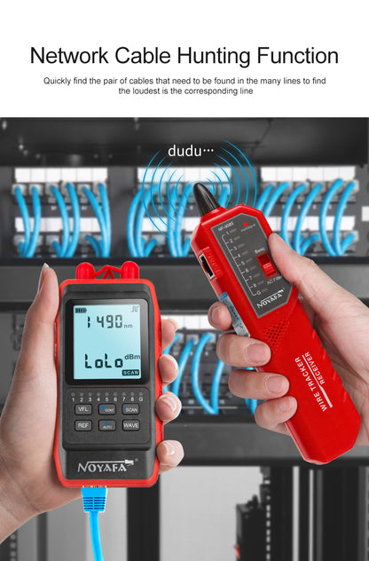 Tester rete rame e fibra ottica DDK-NF2493 Power meter