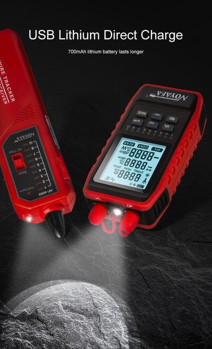Tester rete rame e fibra ottica DDK-NF2493 Power meter