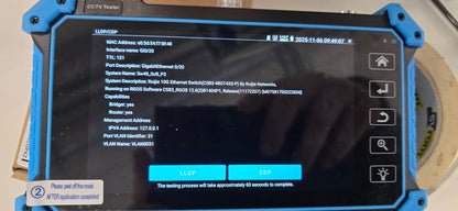 Strumento multifunzione per Telecamere IP e Analogiche DDK-NF2740 -Funzioni ARP Scan e LLDP